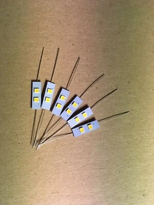 (6)Hitachi-SR-904/SR-903/SR-804-604 /8v-LED AXIAL DIAL PANEL LAMP/ COLOR CHOICES - Picture 1 of 8