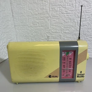 Radio portatile ELVAL dual band am/fm con antenna integra funzionante - Imagen 1 de 14