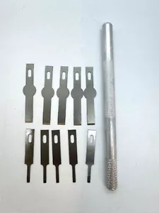 Supporto rimozione vetro posteriore per iphone punte flessibili per angoli stretti,ic,chip - Foto 1 di 2