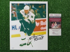 DERIAN HATCHER SIGNED 8.5x11 PHOTO DALLAS STARS "Team Captain" JSA COA - Picture 1 of 4