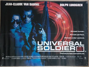 Universal Soldier Original UK Quad Poster - Imagen 1 de 9