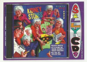 SILLY CDs - THE KIDNEY STONES - CARD #29 - PARODY OF THE ROLLING STONES