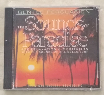 Sounds of paradise relaxation meditation SEALED NOS NEW CD 1991 Peaceful Gentle - Изображение 1 из 4