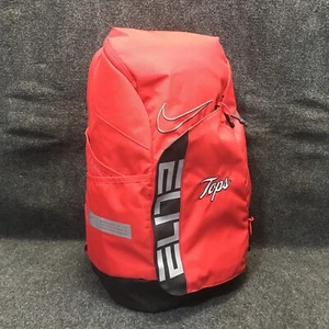Mochila de baloncesto Nike Elite Pro BA6164-685 NUEVA SIN ETIQUETAS roja, negra y plateada “Tops” - Imagen 1 de 17