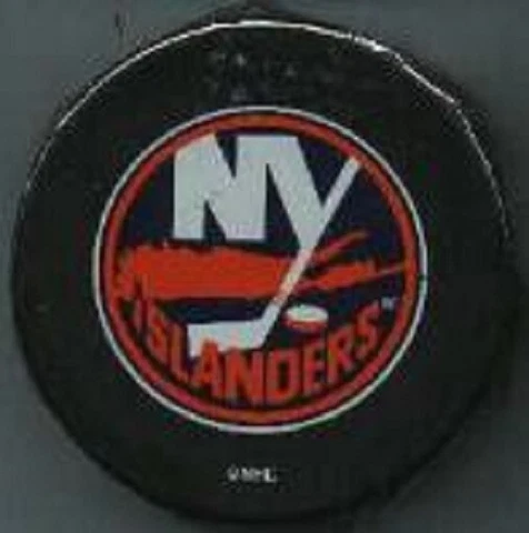 NEW YORK ISLANDERS Basic Style NHL PUCK  - #Rk3-Rw2 Cover