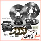 4x BRAKE DISC + SET PADS FRONT + REAR FOR MERCEDES BENZ VANEO 1.6-1.9 02-05