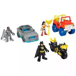Fisher-Price Imaginext DC Super Friends Heroes Pack Kids Gift NEW! - Picture 1 of 3