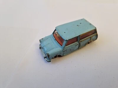 Auto Vintage Anni 60 Dinky Toys No.199 Austin Seven Mini Countryman Blu Chiaro - Immagine 1 di 3