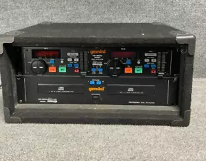 Gemini CD-9500 Pro II Dual CD Player, Digital Output, 1 Bit 8 mal Oversampling - Bild 1 von 17