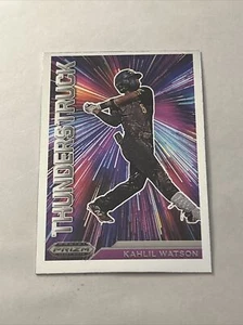 2021 Prizm Draft Picks Kahlil Watson Thunderstruck  RC #T-KW  Rookie - Picture 1 of 2