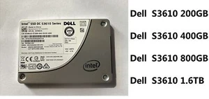 Disque SSD SATA Dell/Intel DC S3610 série 200 Go 400 800 Go 1,6 To 1,6 To - Photo 1/5