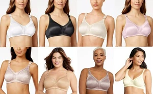 Bali Double Support Tailored Wireless Lace Up Front Bra 3820 DF3820 - Picture 1 of 26