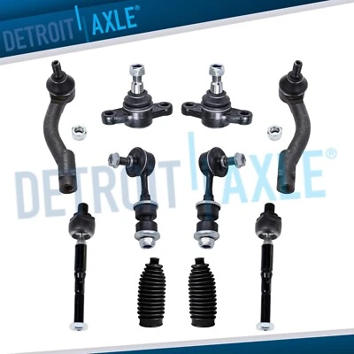 Front Lower Ball Joints + Sway Bars Tierods for 2001-2005 Kia Magentis Optima - Image 1 of 4