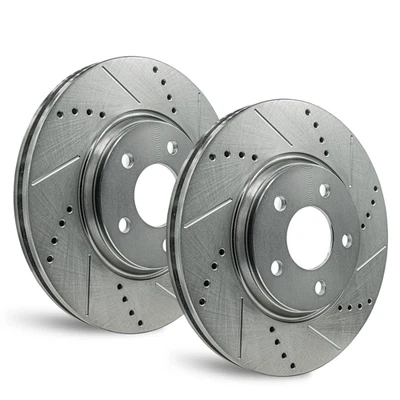 For Dodge Durango (11-20), Jeep Grand Cherokee (11-20) Rear D&S Rotors Foto 1 de 4