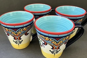 Euro Ceramica Zanzibar Collection 4 Becher Set - Bild 1 von 5