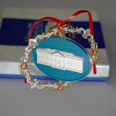 WHITE HOUSE HISTORICAL ASSOCIATION Vintage NIB 200th Anniversary White House Historical Ornament Christmas 2000