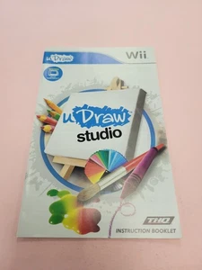 U Draw Studio (Nintendo Wii, 2010) Manual Only - Picture 1 of 2