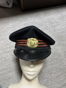 WW2 Imperial Japanese  Volunteer Fire Department Uniform Cap  Original - Picture 1 of 7