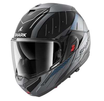 Shark OXO Rydger Matt Black Modular ECE-22-06 Motorbike Helmet NEW - Image 1 of 4