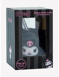 Kuromi Fuzzy Make-up Pinselhalter & Pinsel Set - Bild 1 von 1