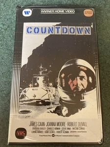 COUNTDOWN 1st VHS Release Clamshell Warner Bros - 1983 - James Caan Si-Fi Duvall - Picture 1 of 7