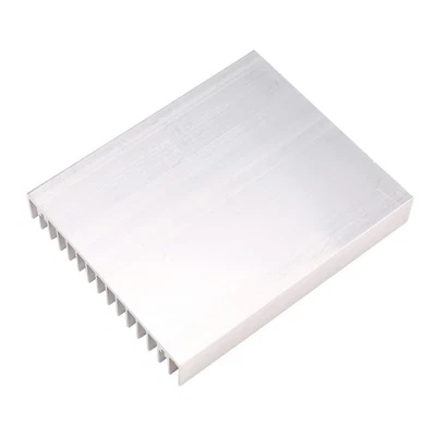  (R) Argilla Argento Alluminio Calore Diffusore Kuehl Fin 120 x 100 x 9593 - Immagine 1 di 4