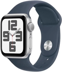 Apple Watch SE (2e génération) - 44 mm - Aluminium Argenté - GPS - Excellent - Photo 1 sur 1