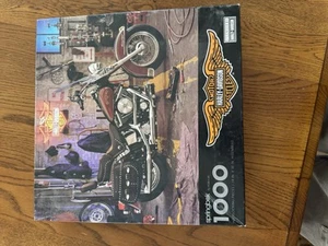 Vintage Sealed 1994 Licensed By Harley Davidson Springbok 1000 pcs. Puzzle L@@K - Picture 1 of 3