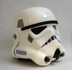 Star Wars IMPERIAL STORMTROOPER HELMET Cosplay Costume Full-Size Dark Lenses - Picture 1 of 20