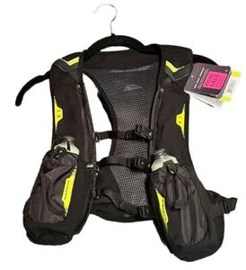 Amphipod Purerun Minimalist Vest Hydration Bottle Black SIZE 1 New With Tags - Picture 1 of 7
