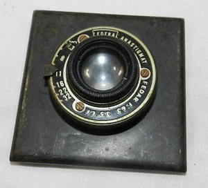Vintage Federal Anastigmat Fedar f=6.3, 3.5 Inch E.F. enlarger lens - Picture 1 of 3