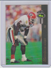 1993 Classic Four Sport McDonald's Garrison Hearst Rookie #4 Georgia Bulldogs