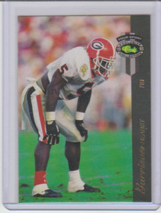 1993 Classic Four Sport McDonald's Garrison Hearst Rookie #4 Georgia Bulldogs