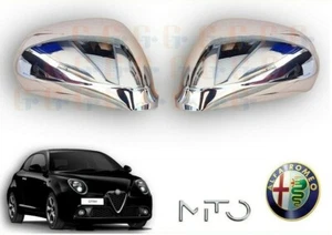 ALFA ROMEO MITO KIT COPPIA CALOTTE SPECCHI RETROVISORI CROMATE A SPECCHIO DX+SX - Bild 1 von 3