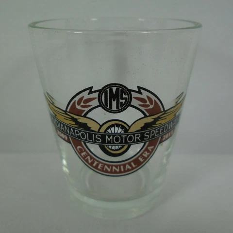 Indianapolis Motor Speedway Centennial ERA Collector Shot Glass Indy 500 Cover