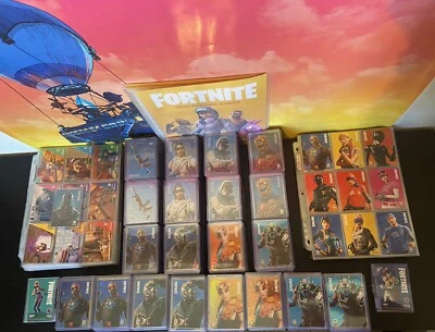 Juego Maestro Completo Panini Fortnite Fragmento de Cristal Hielo agrietado Serie EE. UU. 1 2 3 Foto 1 de 4