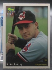 Mike Easley (Kinston Indians) - 1991 Classic Best Minor League #15
