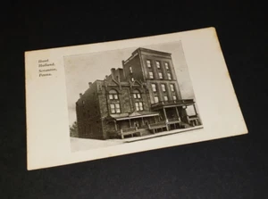 VINTAGE - HOLLAND HOTEL -  SCRANTON PA  POST CARD  - Picture 1 of 1