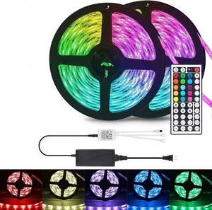 Led Strip Lights,Led Lights for Bedroom 32.8ft,RGB LED Strip Lights - Picture 1 of 6