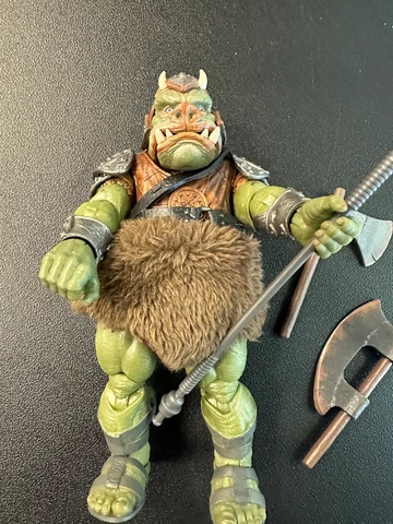 STAR WARS BLACK SERIES GAMORREAN GAURD LOOSE FIGURE WITH ACCESSORIES Cover
