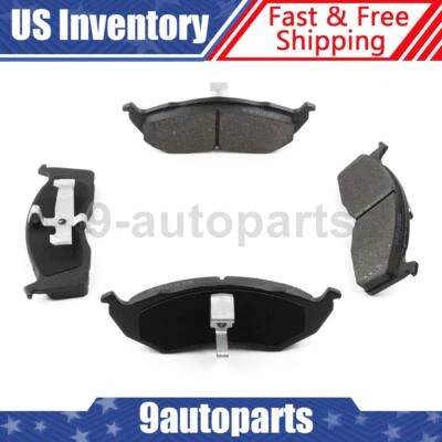 Kit de pastilhas de freio dianteiro para 1998 1999 2000 2001 2002 2003 2004 Dodge Intrepid - Imagem 1 de 3