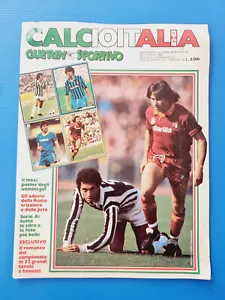 CALCIOITALIA GUERIN SPORTIVO 1982-1983 82-83 SCUDETTO ROMA +POSTER +FUMETTO - Bild 1 von 10