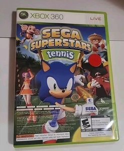 Sega Superstars Tennis & Xbox 360 Live Arcade Pac-Man & Sonic Games Complete - Picture 1 of 4