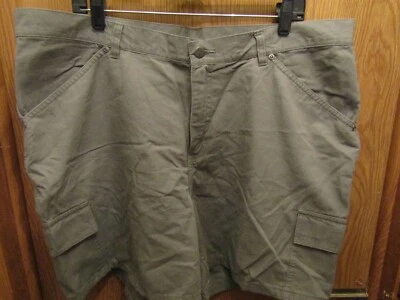 PANTALONES CORTOS MUJER RIDERS CARGO VERDE OLIVA 100% ALGODÓN TALLA 18 Foto 1 de 4