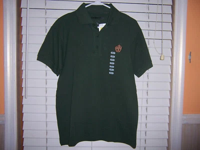 Camisa polo nova com etiquetas Marvel Guardians of the Galaxy Groot Kawaii tamanho adulto pequeno - Imagem 1 de 4