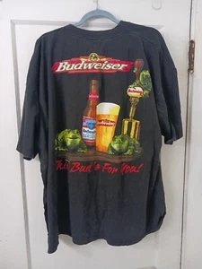 Vintage 90's Budweiser Frog "This Buds For You" 100% Cotton Gildan/CanadaSz. 3XL - Picture 1 of 7