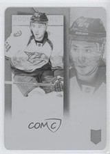 2013-14 Playoff Contenders Printing Plate Black 1/1 Victor Bartley Rookie RC 0f8