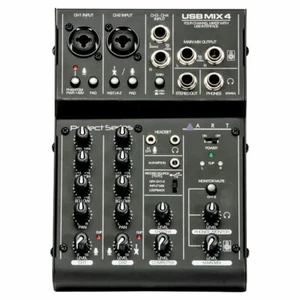 Art USBMix4 USB-Mischpult 4 Kanal Mixer - Picture 1 of 3