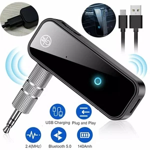 Bluetooth Handsfree FM Transmitter Wireless Bluetooth Car MP3 Adapter Speaker - Picture 1 of 12