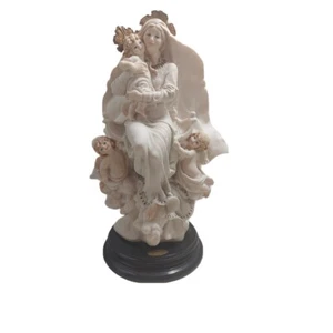 Giuseppe Armani Madonna and Jesus With Angels Figurine # 0477F MADE IN ITALY - Picture 1 of 12